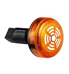 Combi Buzzer 150 230vAC øM22,5 3:YELLOW 80dB(A) LED IP65 Continuous Tone